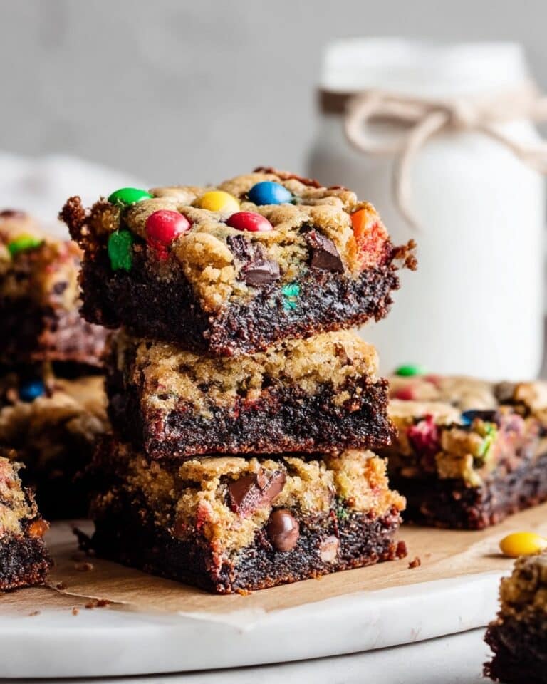Monster Cookie Fudgy Brownies Recipe