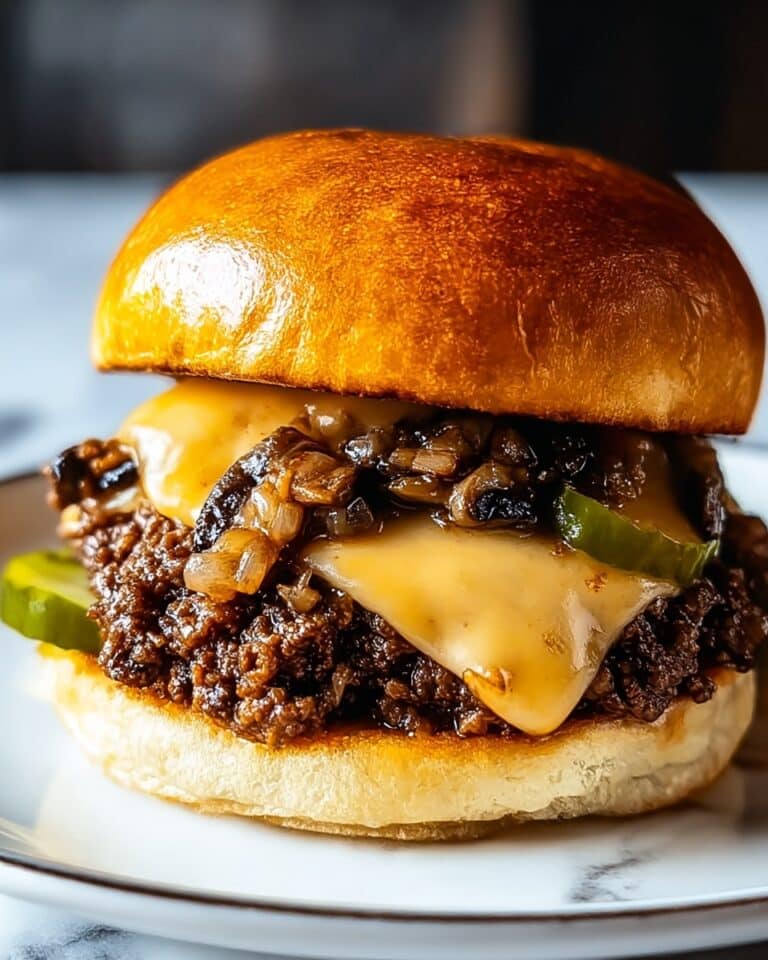 Gordon Ramsay Philly Cheesesteak Sloppy Joes (Ava-Style) Recipe