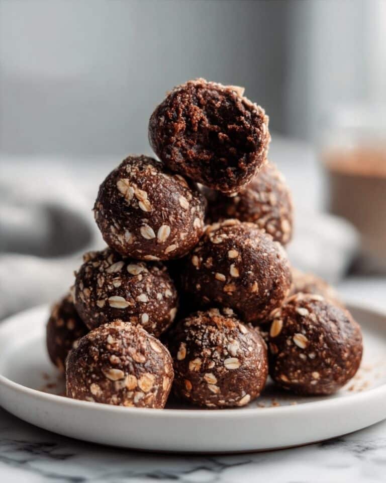 No-Bake Cottage Cheese Brownie Batter Protein Bites Recipe