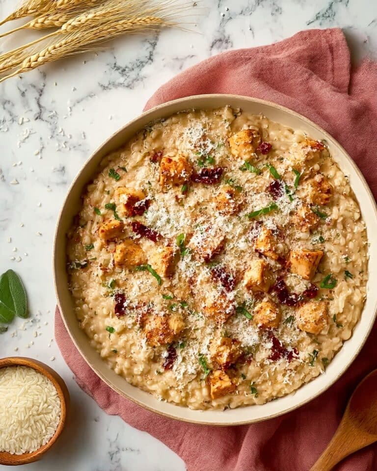 Parmesan Sun-Dried Tomato Chicken Bake with Creamy Rice Recipe