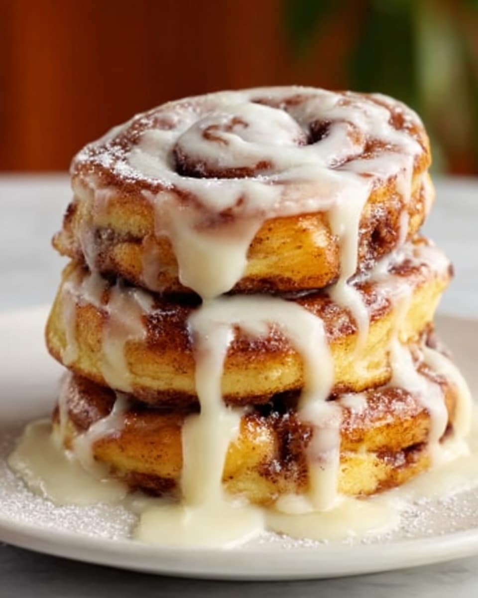 Decadent Cinnamon Roll Pancakes Recipe