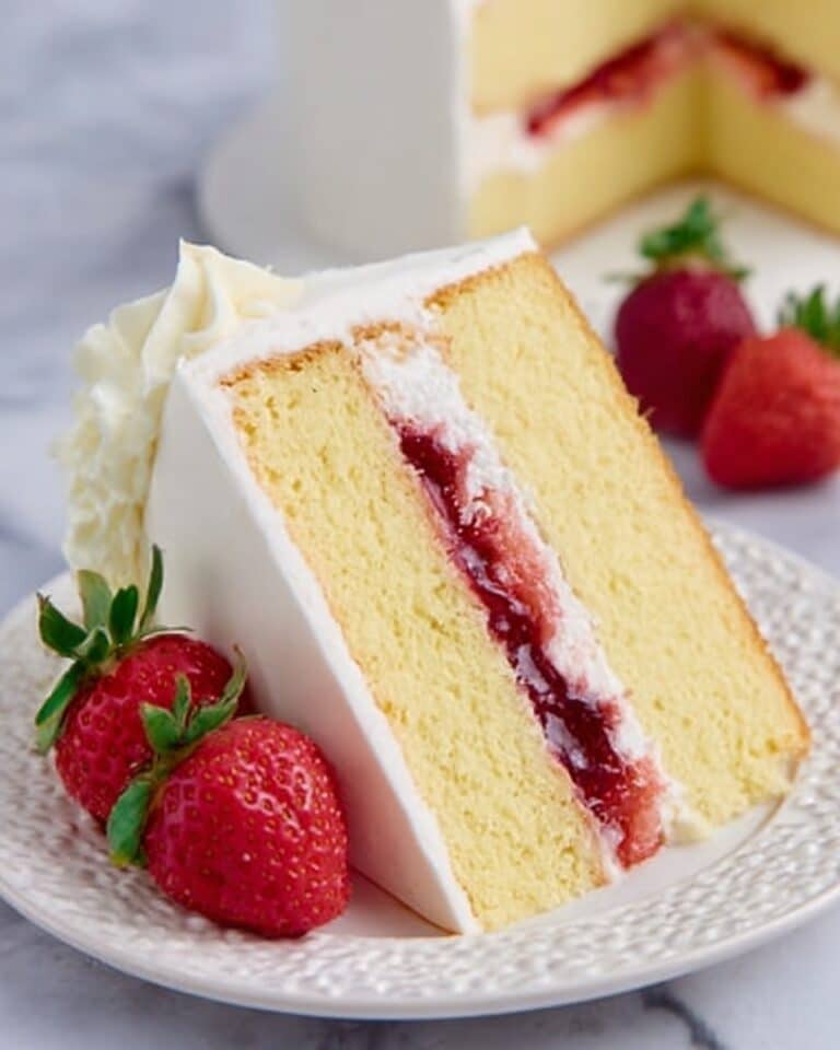 Strawberry Cream Cake Recipe