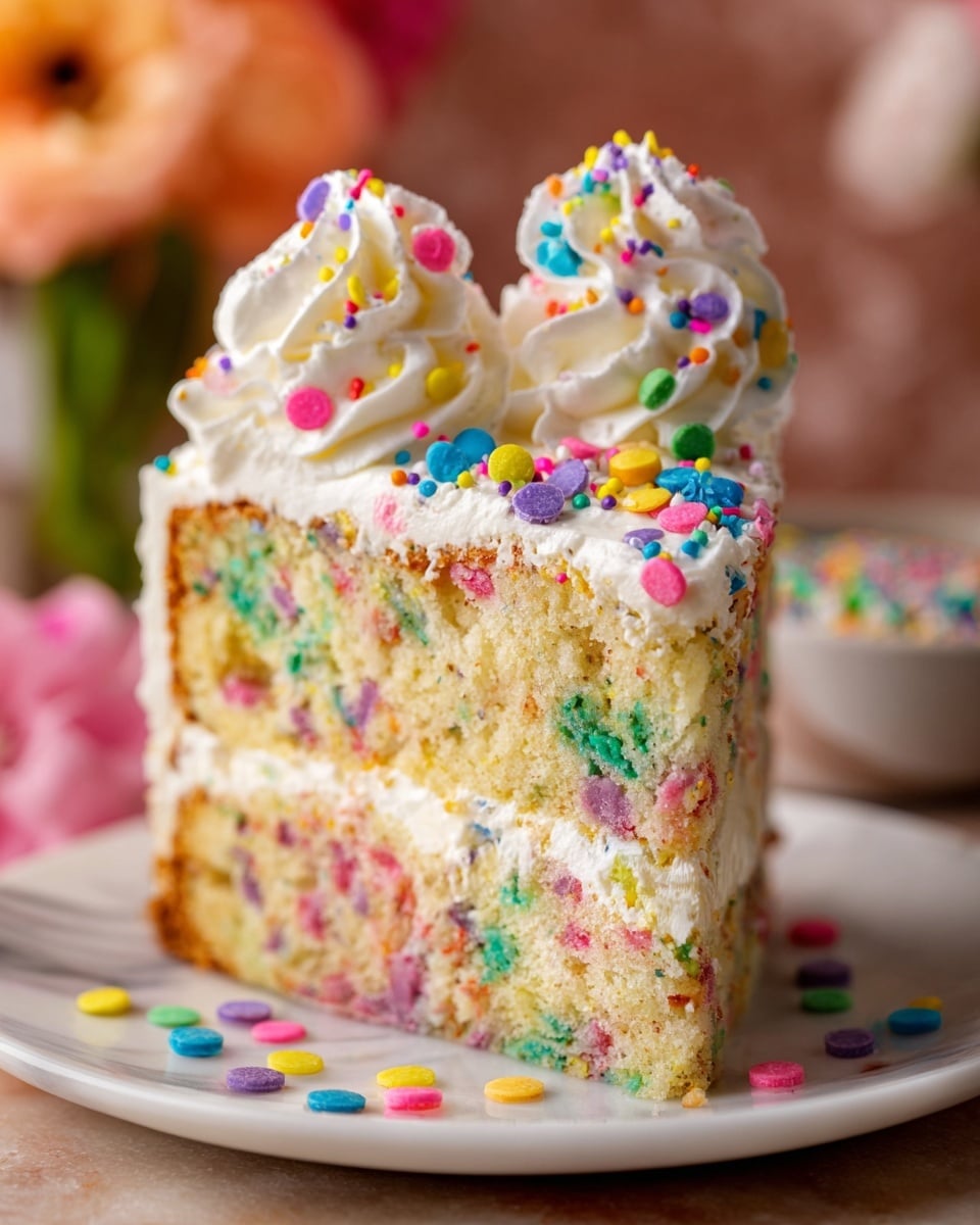 Funfetti Cake Cheesecake Recipe