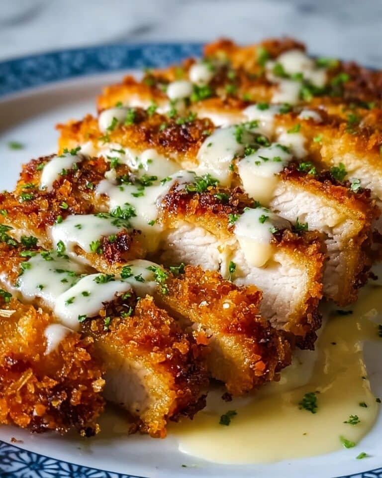 Crispy Chicken with Creamy Pasta Recipe