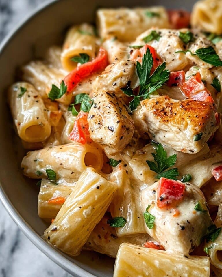 Creamy Cajun Chicken Rigatoni Recipe